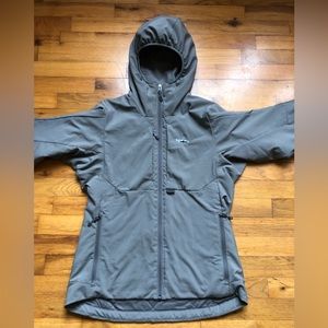 Patagonia Womens Tough Puff Hoody, Size M, Grey